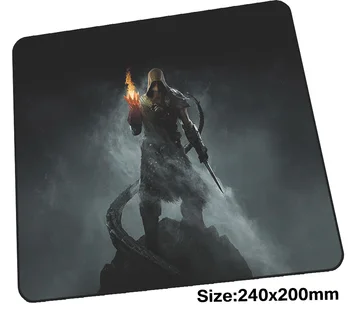 

skyrim mouse pad 240x200x3mm mousepads best gaming mousepad gamer locrkand personalized mouse pads High-end pc pad