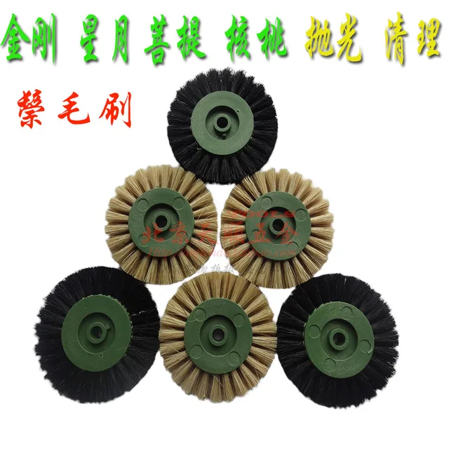 sisal bristle broom brush buff wheel horse pig brush roller brush