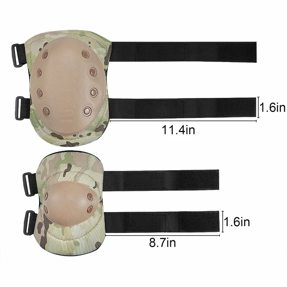 SKL Adult Military Tactical Knee Pad Elbow Pad Set Protective Combat Paintall Skate Outdoor Sports Safety Guard for BMX, Scooter SKL Adult Military Tactical Knee Pad Elbow Pad Set Protective Combat Paintall Skate Outdoor Sports Safety Guard for BMX, Scooter