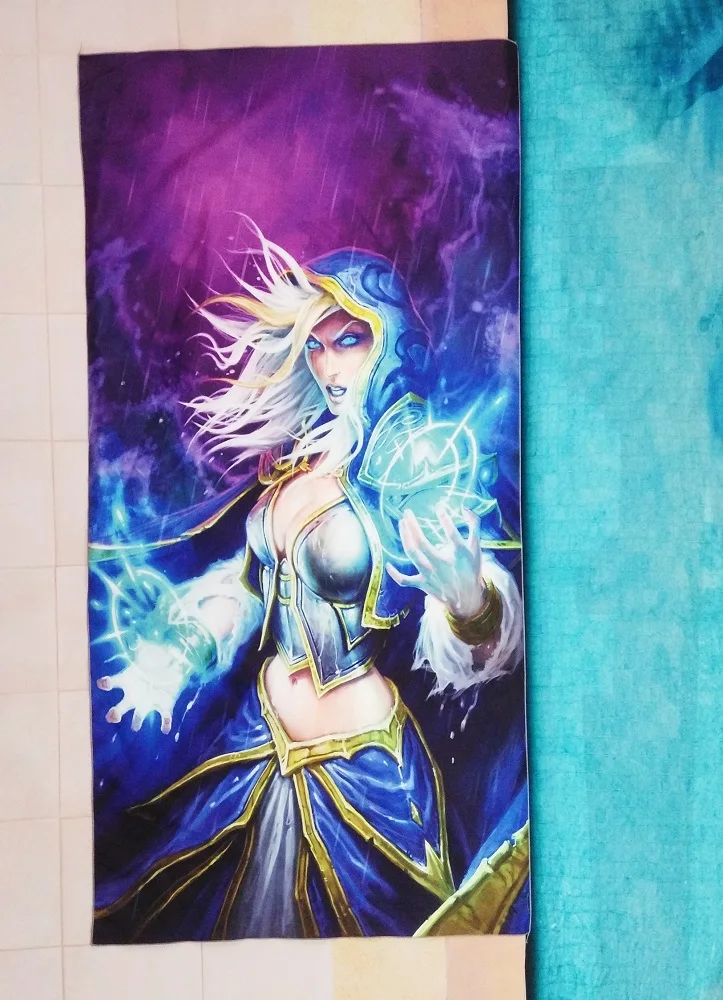 Livraison Gratuite Monde De Warcraft Serviette De Plage Wow