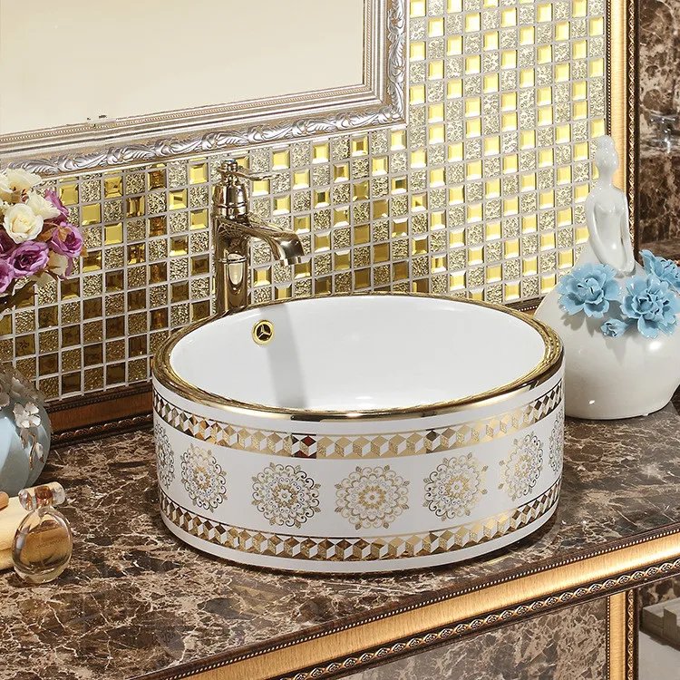 Creative Jingdezhen Ceramic Art Wash Basin High Quality Wash Basin hand