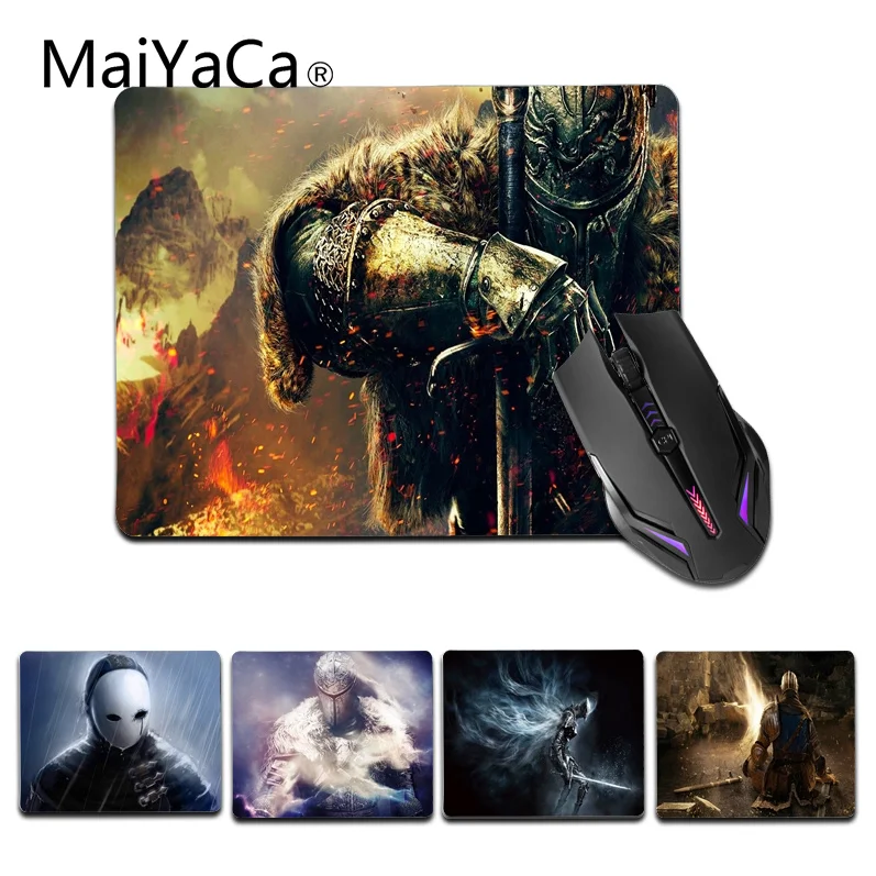Винтажный маленький коврик для мыши MaiYaCa прикольный Dark Souls компьютерный размером