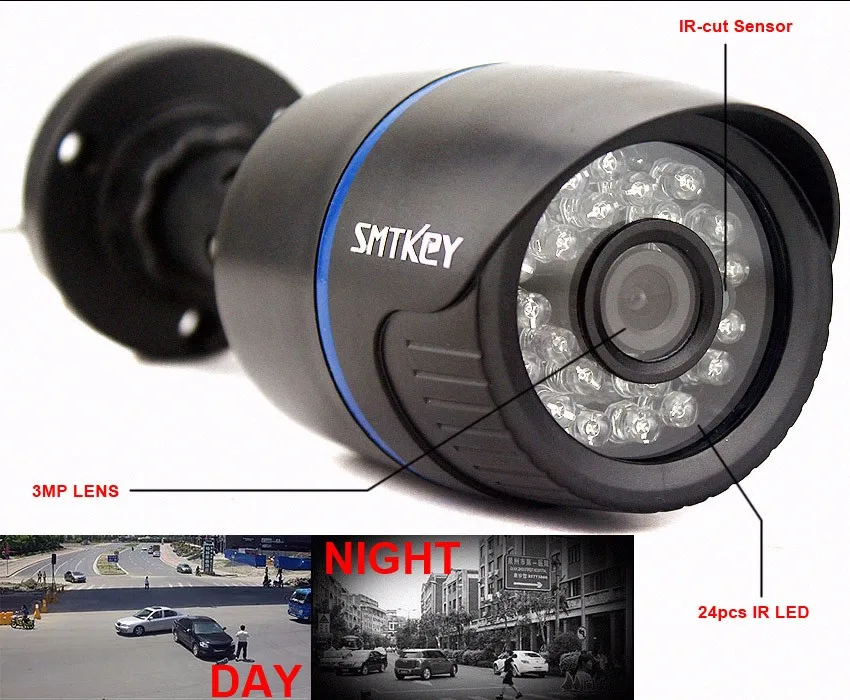 Smtkey 2mp 3.6 мм HD 1080 P AHD CCTV безопасности Камера