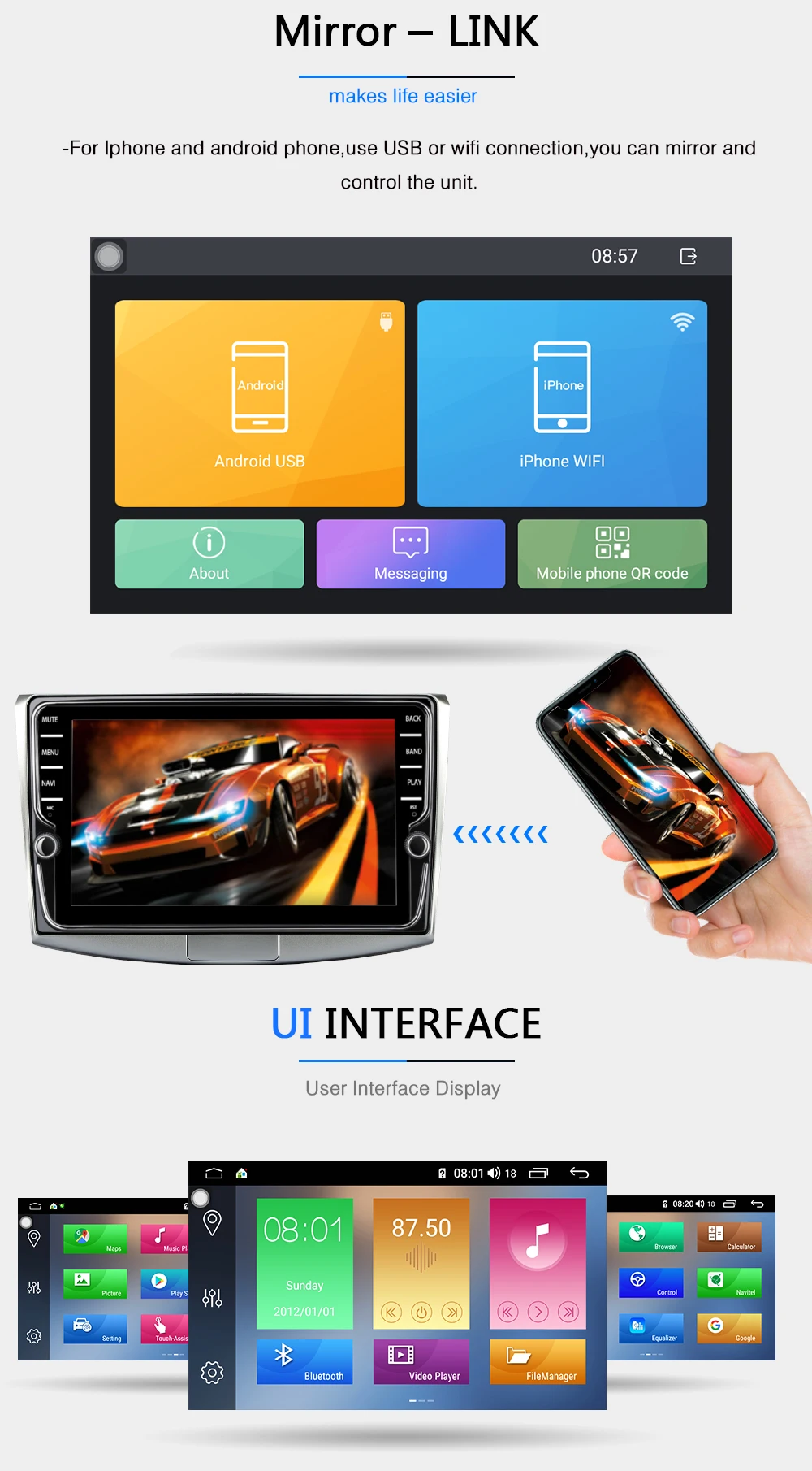 Cheap Funrover car multimedia player 2 din android 9.0 dvd radio gps for Passat B6 B7 CC Magotan Touran Split screen SIM 4G+64G stereo 20 Cheap Funrover car multimedia player 2 din android 9.0 dvd radio gps for Passat B6 B7 CC Magotan Touran Split screen SIM 4G+64G stereo 20
