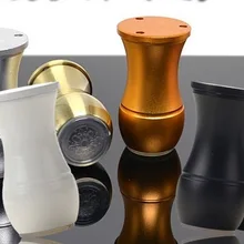 4 шт./партия H: 12 см-в европейском стиле, алюминиевый сплав ТВ чайный шкаф регулируемые ножки ванной шкаф ножка Feets