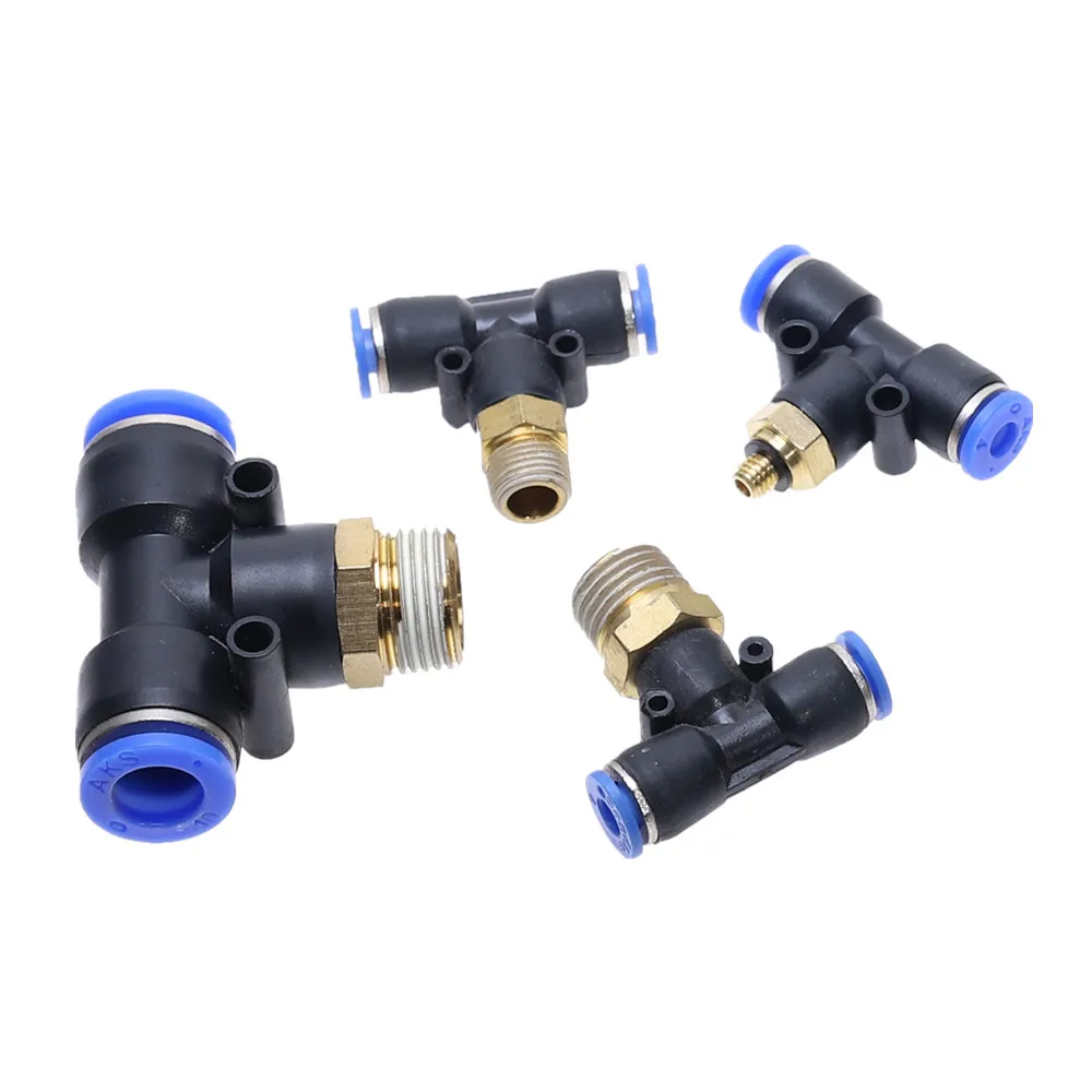 Фитинг s6520 8-1/4. Поворот. Фитинг d6 m8. Фитинг прямой цанговый dm=8мм, резьба 1/4" 010814. Пневматика тройник 12мм.