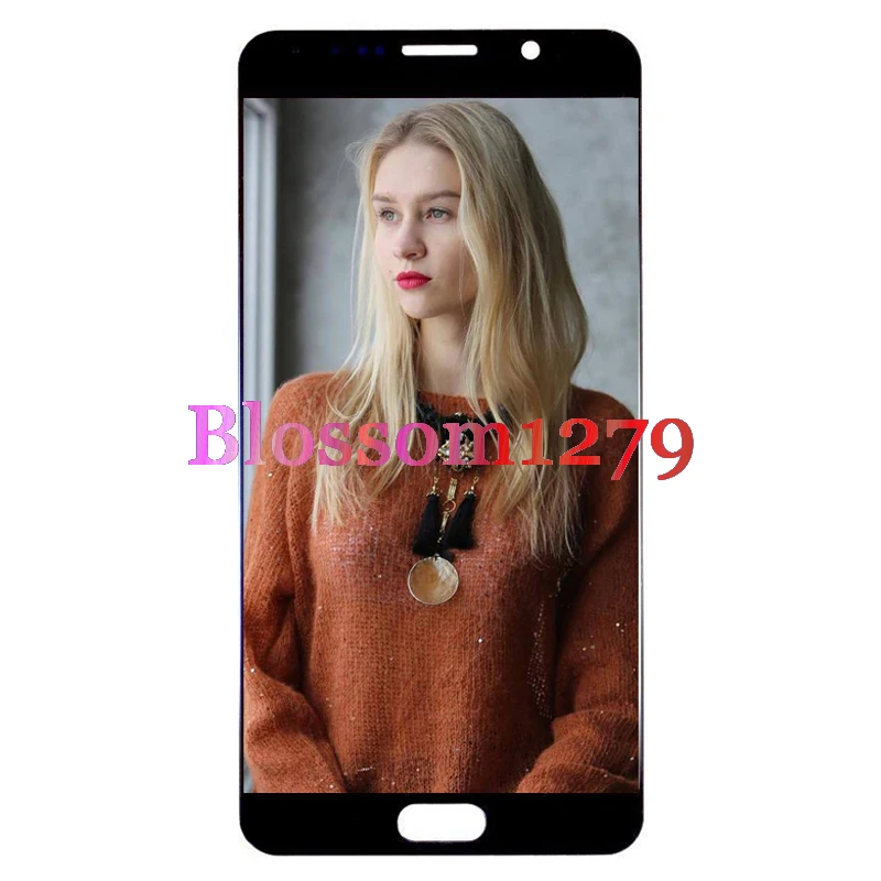 

1Pcs (Full Tested) AMOLED TFT For Samsung Galaxy Note5 Note 5 N920 920F LCD Display Touch Screen Digitizer Assembly Replacement