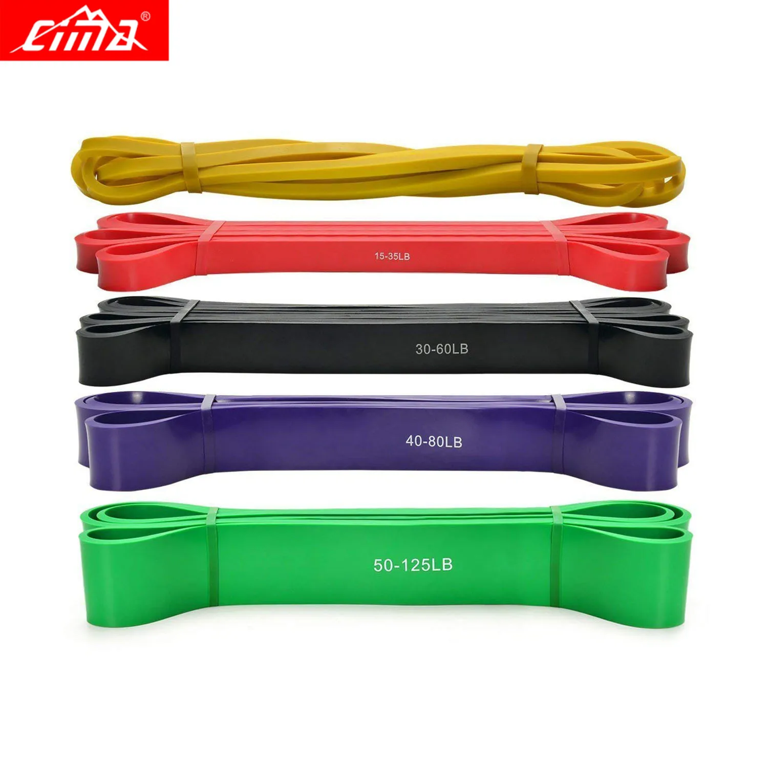 

Fitness Resistance Bands Set Rubber Pull Up Rope Stretch Exercise Gym Workout Loop Crossfit Strength Training Chest Expander
