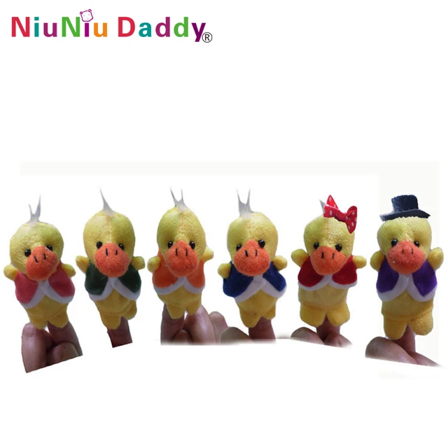 5 Sets Whole 6pcs Set The Nursery Rhyme Finger Puppets Six 5 Sets Whole 6pcs Set The Nursery Rhyme Finger Puppets Six Little Ducks