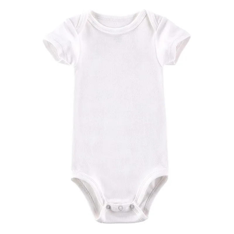 Baby Bodysuit White Blank Unisex Newborn Funny Baby Clothes Short Sleeve Clothing Set Baby Summer Clothes 2018 Onesie Baby Baby Bodysuit White Blank Unisex Newborn Funny Baby Clothes Short Sleeve Clothing Set Baby Summer Clothes 2018 Onesie Baby