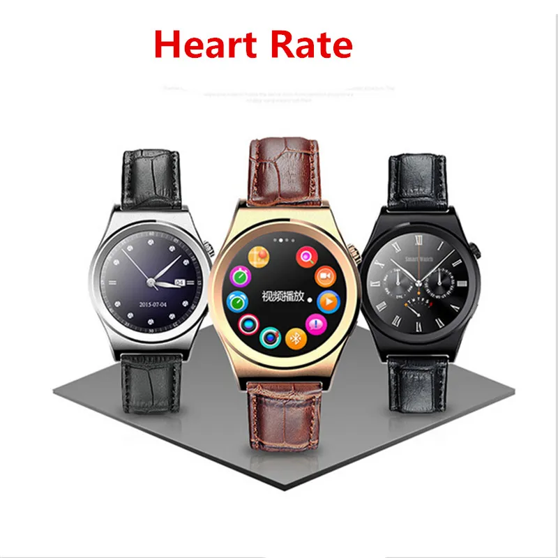 New X10 Smart Watch With LCD HD Full circle Display