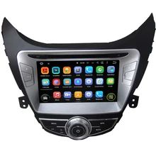 8 Inch Quad Core HD1024*600 Android 5.1 Car DVD Player For Hyundai For Elantra 2011-2013 Car Multimedia Player 8GB MAP Card