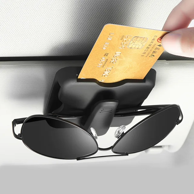New Sun Visor Car Card Holder ID Card Credit Card Visor Organizer with