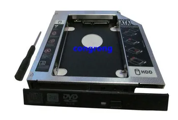 

2nd HDD Hard Caddy 9.5MM SATA 3.0 for Dell Latitude E6320 E6420 E6520 E6330 E6430 E6530 CD-ROM