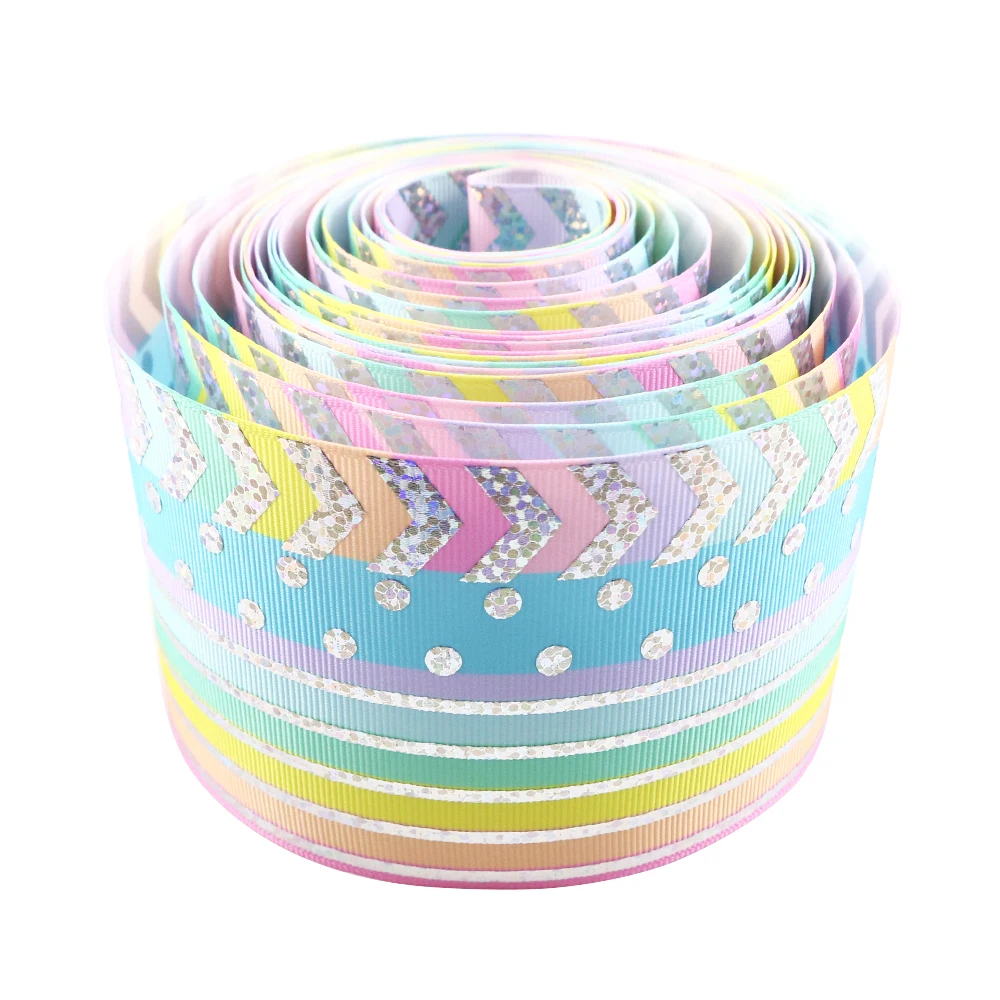 

David accessories 3"75mm star printed polyester grosgrain tape ribbon 10yds,DIY handmade,wedding gift wrapping,10Yc3437