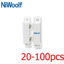 Проводной двери окна магнитный датчик обычно закрыт для проводной PSTN GSM wifi сигнализация системы домашней безопасности