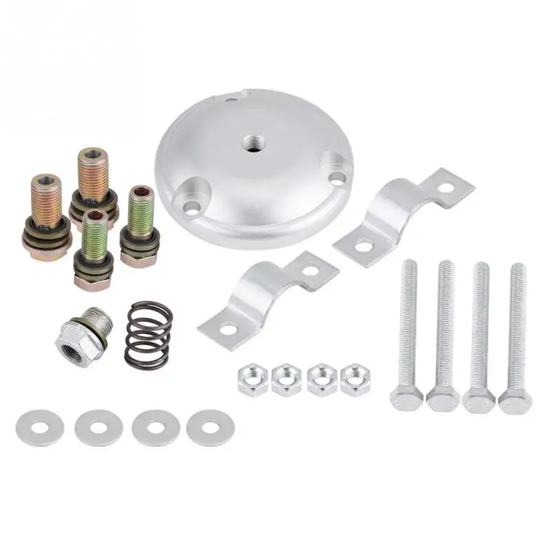 Car Oil Cooler System Kit Engine Oil Cooler Cooling Fitting Screw