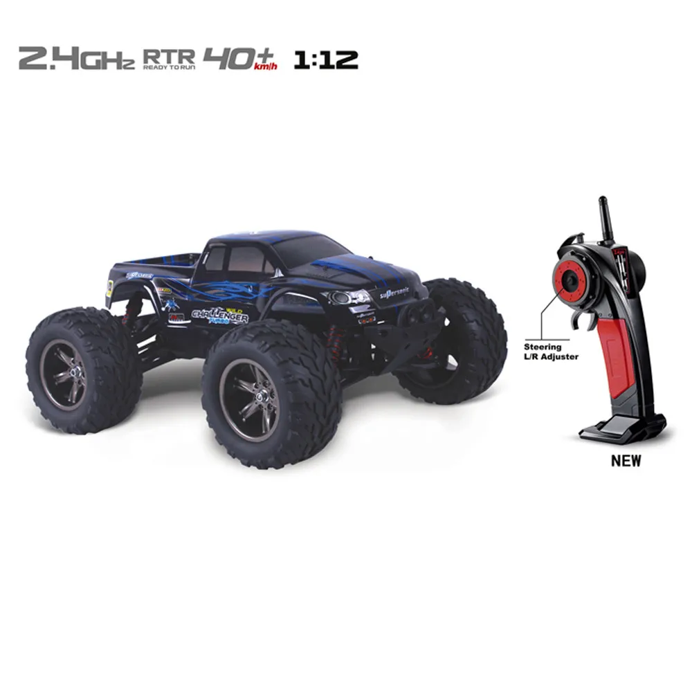 

Remote Control Car Toy 35+MPH 1/12 Scale RC Car 2.4Ghz 2WD High Speed Remote Controlled TRACK 18Feb09