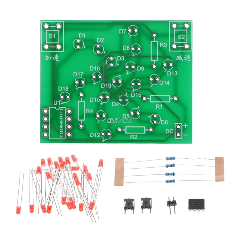 DC 5V DIY Kit Электронные мельницы забавные DIY PCB платы и запчасти комплект для практики Прямая поставка