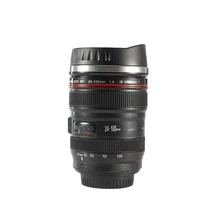 ABEDOE 1 шт. объектив камеры термос для Canon EF 24-105 мм кофейная кружка чашка из нержавеющей w Питьевая крышка