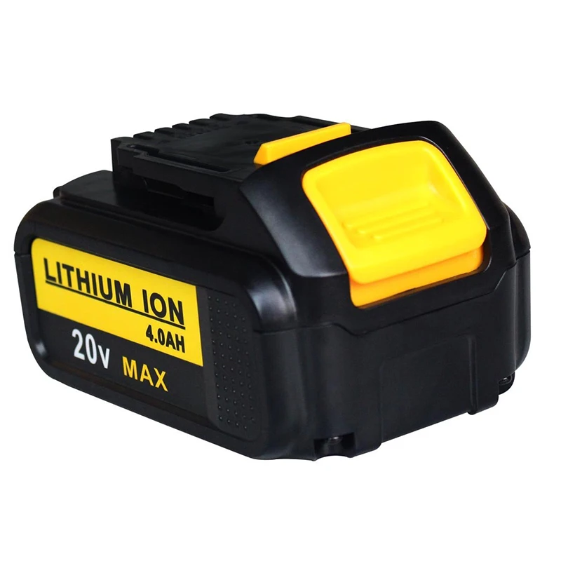 

20V 4.0Ah Rechargeable Battery Mechanical Tools Battery For Dewalt DCB204-2 DCB205-2 DCB200-2 DCB204 DCB205 DCB200 DCB203 201
