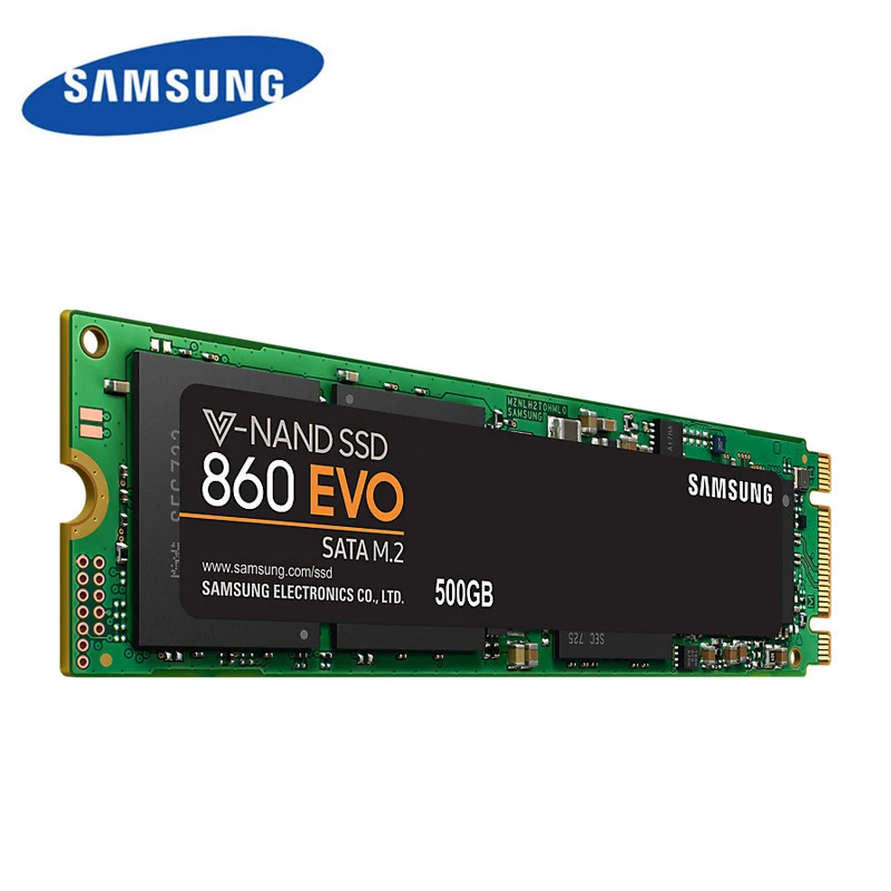SAMSUNG SSD 860 EVO M.2 2280 SATA 1 ТБ 500 Гб 250 ГБ Внутренний твердотельный диск жесткий HDD M2