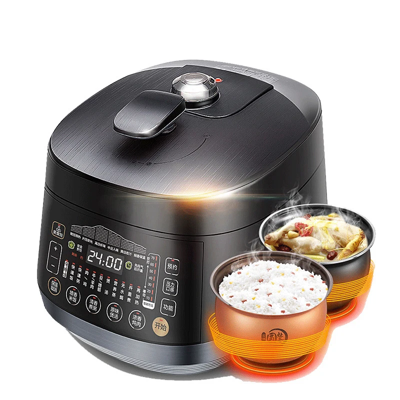 DMWD 4.8L Electric Pressure Cooker Intelligent Rice Cooker Porridge