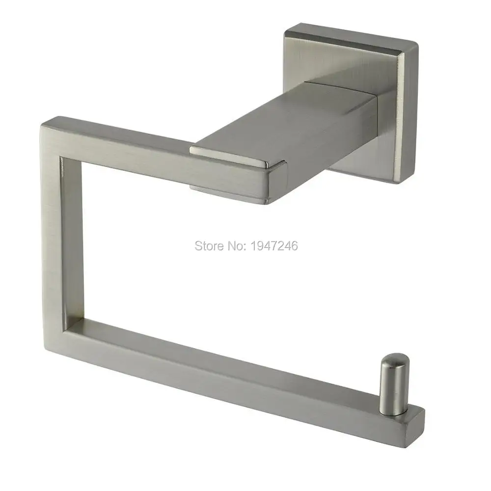 SUS 304 Stainless Steel Wall Mount Toilet Paper Holder Tissue Roll Holder Brushed Nickel