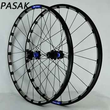 

PASAK MTB Mountain bicycle wheel CNC Rim 26inch 27.5inch wheelest sealed bearing disc brake bicycle wheel