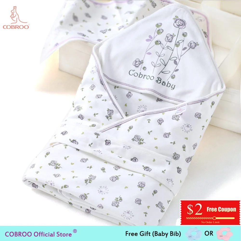 

Twins Baby Blanket Newborn Swaddle 0-12 months Adjustable Cotton Wrap Blanket Floral Sleepingpack Blanket Swaddling YP120011