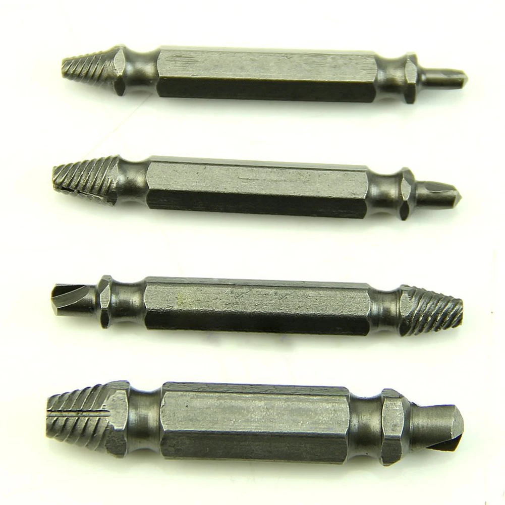 

2016 New 4X Screw Extractor Drill Bits Guide Set Broken Bolt Remover Easy Out #1 #2 #3 #4