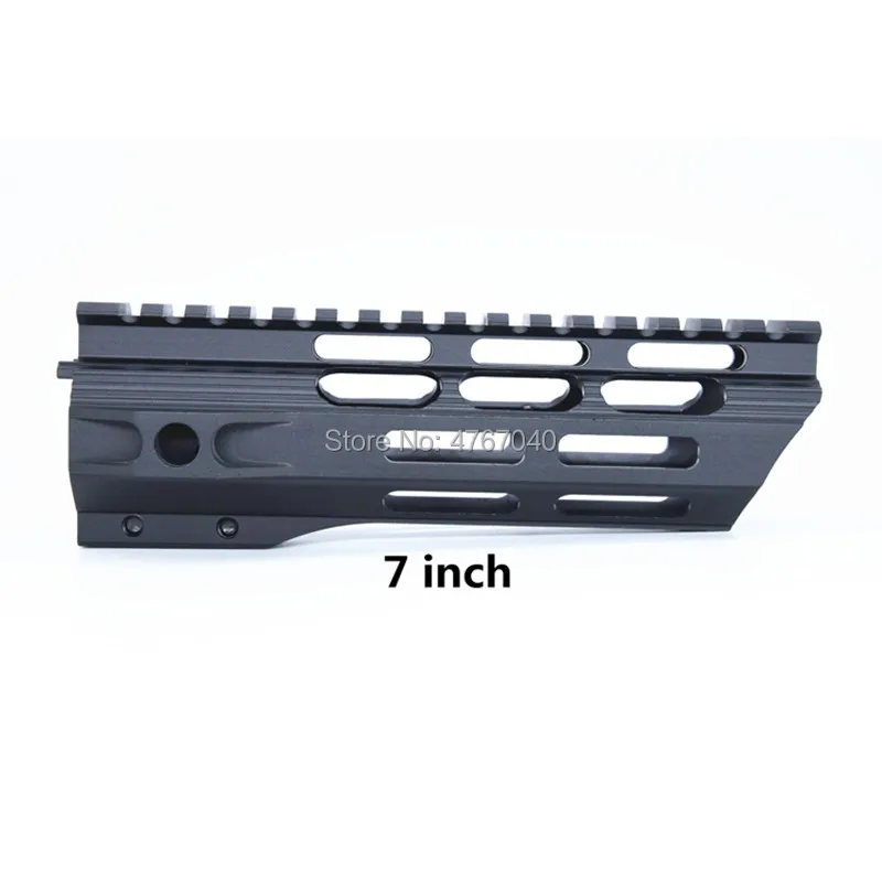 Mlok цевье рельсы один реечное трубчатое цевье AR 15 handguard Quad Rail для AEG M4 M16 AR15 для винтовки MLOK Handguard Охота стрельба