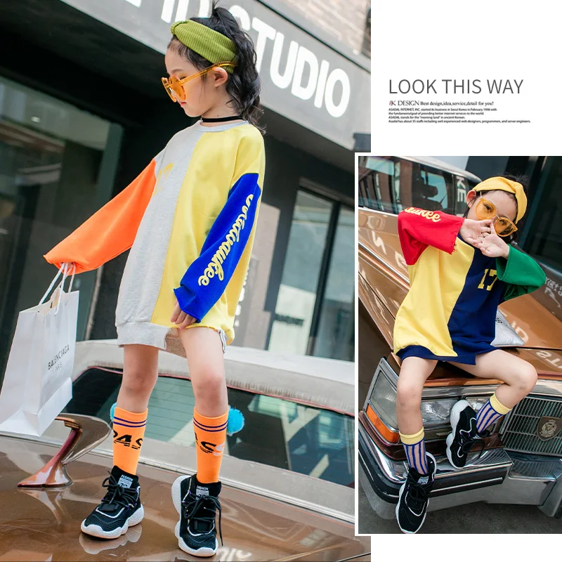 

kids girls t shirt 2019 autumn long sleeve children top kids clothes 4~12 years old girl clothes
