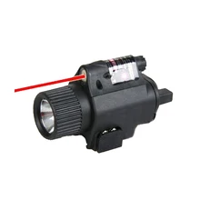 Тактический светодиодный фонарик M6, быстросъемный, с красным лазерным прицелом, набор для винтовки, пистолета, стрелы, Спорт на открытом воздухе, страйкбол, VI03001