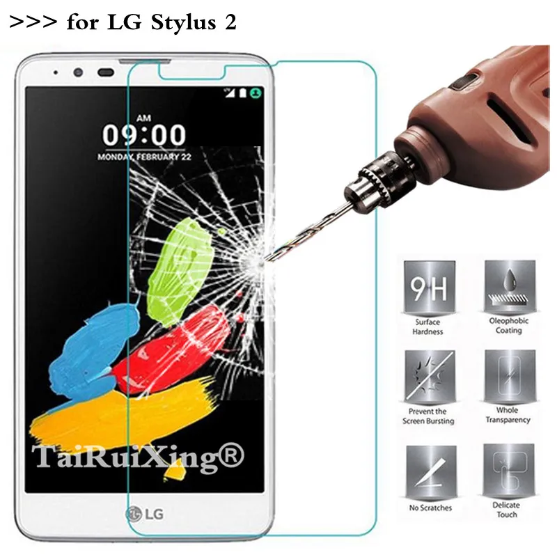 9 H 2.5D 0 26 мм протектор экрана из закаленного стекла для LG Stylus 2 Защитная пленка F720 G