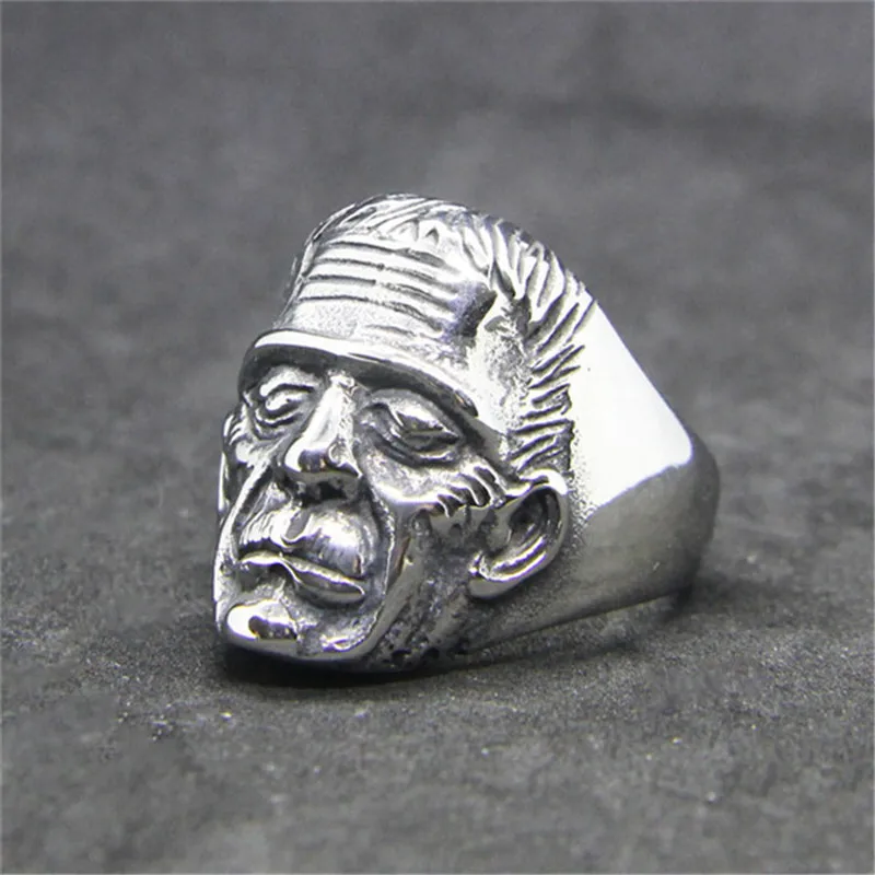 buy 1pc Dropship New Design Cool Man Boys King Ring 316L Stainless Steel Fashion Punk Style Ring