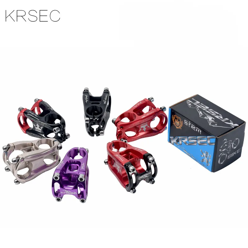 

2018 KRSEC AM / XC / Mtb Bike Stem 28.6*31.8*50 mm Aluminum 7075 CNC Bicycle Short Stem Bike Parts