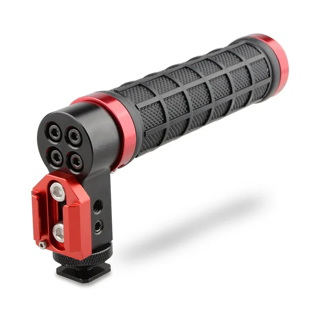 

CAMVATE DSLR Shoe Compatible Top Handle (Rubber Grip, Red Ring) C1654 camera photography accessories