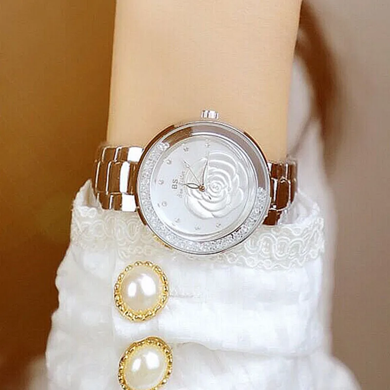 

2019 New Hot Sale Watch Chain Watch Without Digital Rhinestone Scale Watch Women's Fashion Watch Chronograph Fashion & Casual