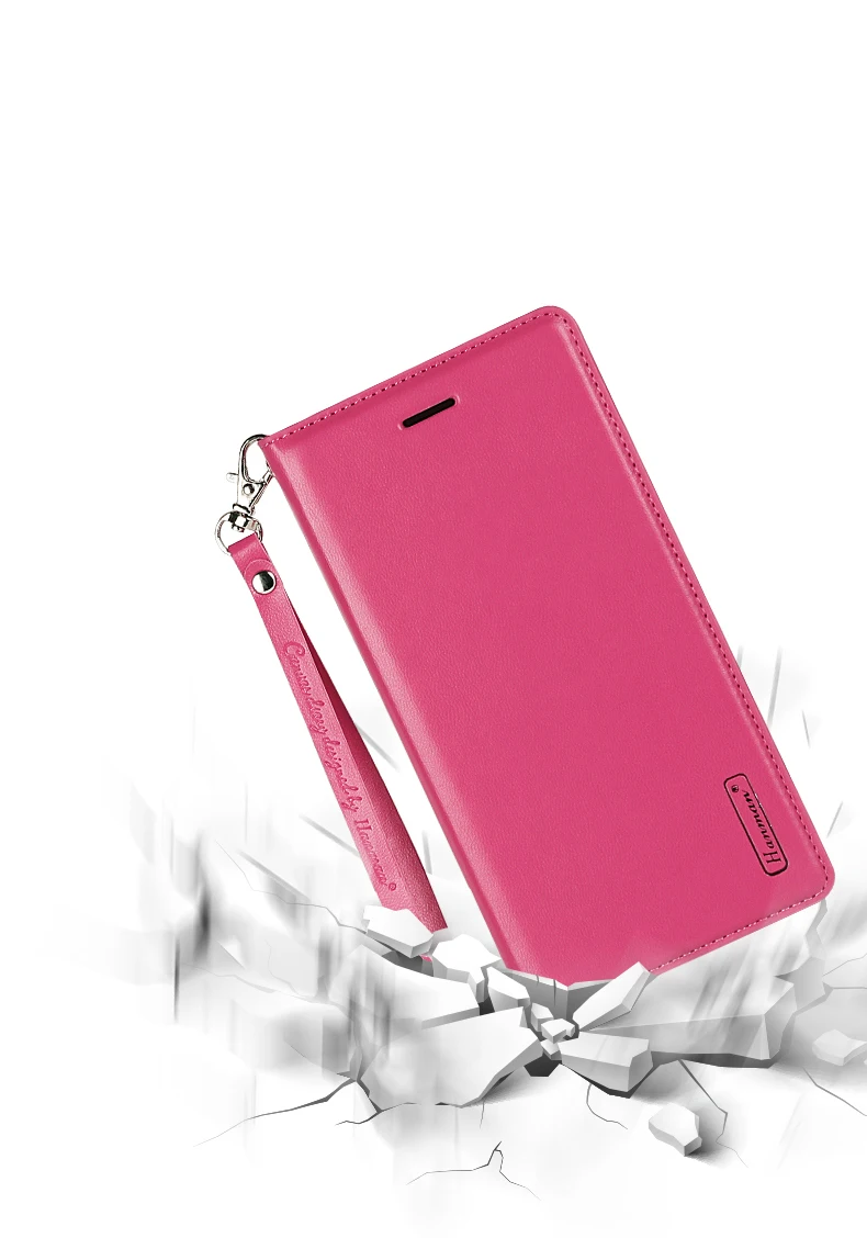 Case de Couro da Aleta para Huawei Slot para Cartão Hanman Menor Companheiro 30 Pro Lite Pendurar Corda Série Carteira Capa 10 Pçs 9 Cheap Estojos p carteira