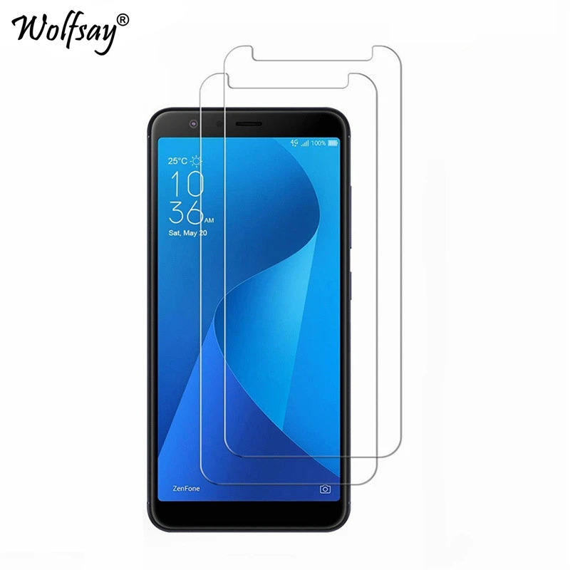 Wolfsay 2pcs Phone Glass for Xiaomi Redmi Note 5 Screen Protector Tempered Glass for Xiaomi Redmi Note 5 Glass Redmi Note 5 Film photo