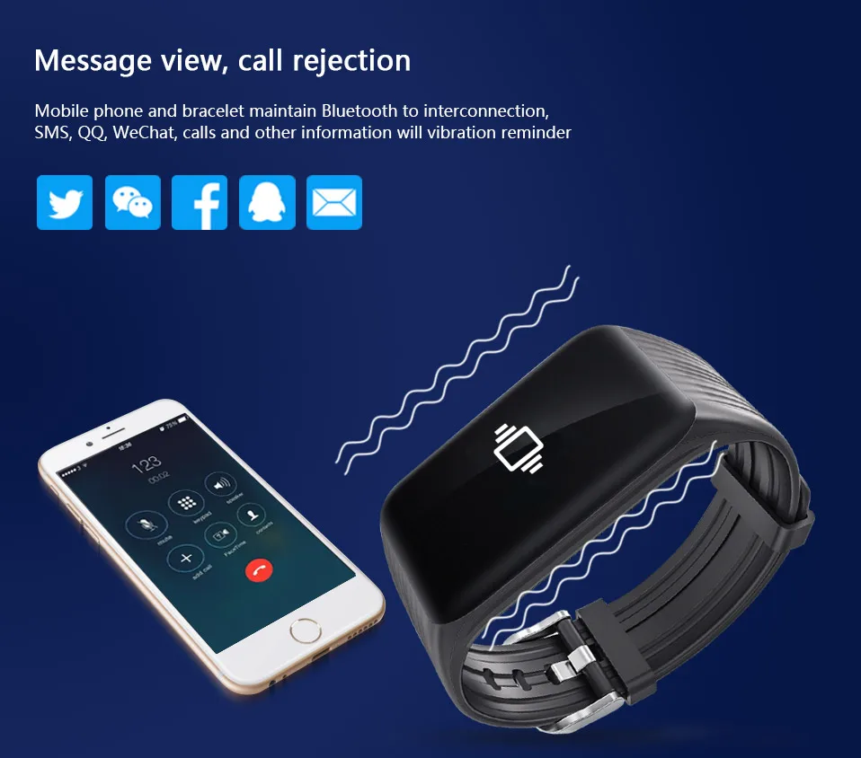 K1 Smart Bracelet wristband (14)