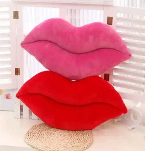 sexy lips kiss pillow cushion decorations 6