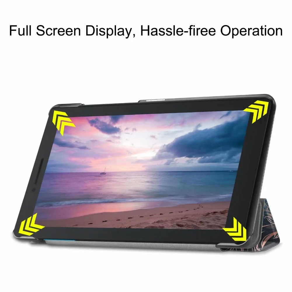 Ультратонкий чехол NEWCOOL для lenovo TAB E8 Tablet TB 8304 2018 выпуска окно планшета 8304F + пленка