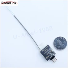 Radyolink R6DSM 2.4G 10 kanal alıcısı DSSS FHSS yayılmış spektrum için radyolink vericiler AT9 AT9S AT10 AT10II