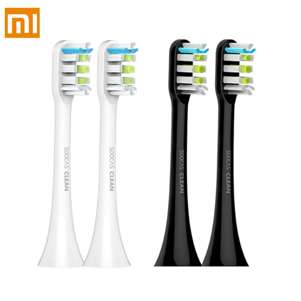 

Xiaomi 2Pcs SOOCAS Tooth Brush Heads for SOOCAS / Xiaomi SOOCARE X3 Electric Toothbrush SOOCARE X3 Replacement Toothbrush Heads