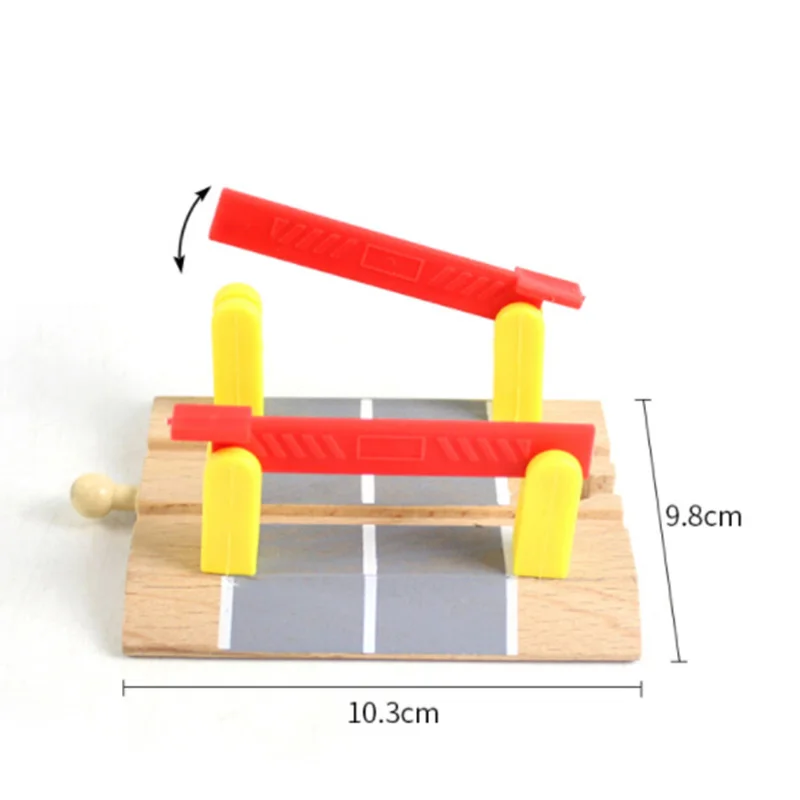 

Wooden Track Train Railway Bridge Accessories Component Toys Kids Tunnel Toy
