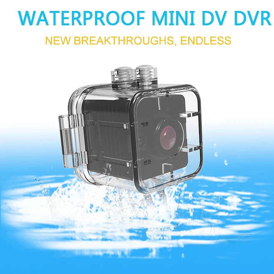 Wireless SQ12 Mini Camera HD 1080P Night Vision Camcorder Car DVR Infrared Video Recorder Sport Digital Outdoor DV Micro | Электроника