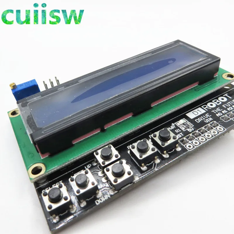 

5PCS LCD Keypad Shield of the LCD1602 character LCD input and output expansion board For arduino