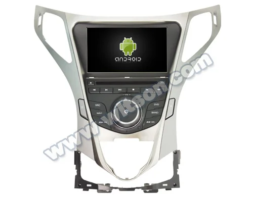 Sale 8" Android 8.0 OS Car DVD Multimedia GPS Radio for Hyundai Azera 2011-2017 & Grandeur 2011-2017 with Optional Car Play Function 1